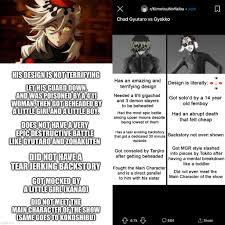 So, according to the anime-only fans. this Upper Moon is also weak, simply  because he shares similarities to Gyokko... : rKimetsuNoYaiba