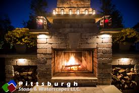 A Blazing Fire Will Be Just The Thing To Start A Relaxing Night With Family Or Friends Pghsw Outdoorfi Backyard Fireplace Patio Fireplace Outdoor Fireplace