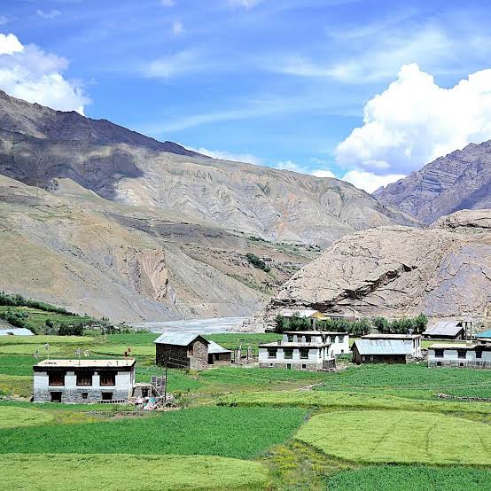 The towering range of Pin Valley National Park, core habitat of the snow leopard and other rare plateau species