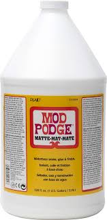 It dries clear and can be sanded to a smooth glossy finish. Mod Podge Matte Gallon Amazon Ae