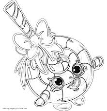 Save your appetite for dessert! Lolli Poppins Shopkins Coloring Pages Season 1 Coloring Pages Printable Com