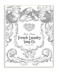 Maybe you would like to learn more about one of these? Stupell Industries French Laundry Soap Co Filigree Graphic Wall Plaque Wayfair
