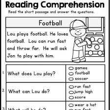 Help your child develop a lifelong love of reading with these tips and ideas for making it fun. Free Printable Reading Comprehension Worksheets For Kindergarte 1st Grade Reading Worksheets Reading Comprehension Kindergarten Kindergarten Reading Worksheets