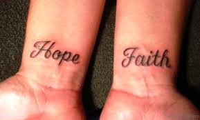 Faith, hope and love are often categorized as the emotional symbols but they do play a vital role in everyone's life. 52 Excellent Hope Tattoos On Wrist
