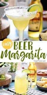 Beer Margarita Aka Beergarita Recipe Beer Recipes Beer Margarita Margarita Recipes