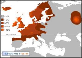 Origin And Ancient History Of Red Hair When People Ask What Race Or Nationality I Am I Say Albino Just Teasing Maybe I Red Hair Gene Red Hair Map Map