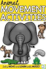 Let S Read And Move Like Animals Moving And Singing Along With Animals In This Animated Vide Movement Activities Preschool Music Activities Kindergarten Songs