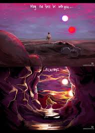 Cool Artwork From Devianart If You Ve Seen Last Jedi Then This Will Make All The More Sense Thelastje Star Wars Wallpaper Star Wars Awesome Star Wars Art