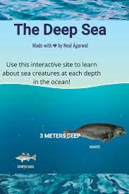 Explore The Deep Sea With An Interactive Ocean Map Ocean Science Homeschool Science Deep Sea