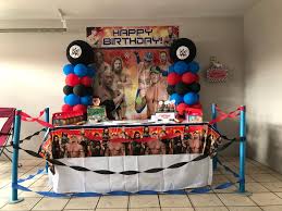 Wwe Birthday Party Decoration Wwe Birthday Wwe Birthday Party Wwe Party