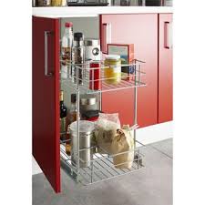 Où trouver l'offre panier coulissant cuisine 40cm au meilleur prix ? 2 Paniers Coulissant Pour Meuble L 40 Cm Leroy Merlin Meuble Cuisine Panier Coulissant Cuisine Amenagement Placard