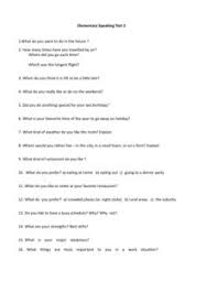 Here are ten excellent conversation games and activities that can turn your bashful kid into a chirpy little. 3 Useful Elementary Speaking Tests For Evaluating Students
