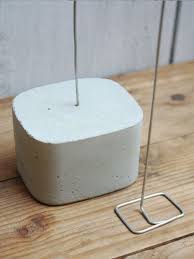 Kartenhalter Stern Beton Kartenhalter Halte Durch Und Basteln Mit Beton