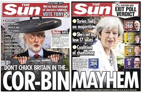 The front page of the internet. Here Are The Newspaper Front Pages The Days Before And After The Shock 2017 Election Exit Poll