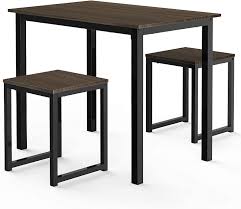 What are the names of dining room furniture? Jooli H Dining Set 2 Seater Round Table 2 Black Chairs Glass Dining Kitchen Table And 2 Faux Pu Leather Chairs Modern Dining Room Furniture Set Furniture Home Kitchen Umoonproductions Com