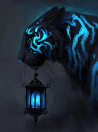 Tiger Blue Art Art Tigre Blue Tiger Blue Art Voyage Onirique Fantasyartbattle Fantasyartdark Fantasyarteasy Fantasyartfairies Tiger Art Art Blue Art