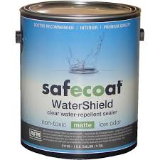 Clear & decorative sealers, stripper. Afm Safecoat Watershield Non Toxic Water Sealer For Concrete Stucco And Masonry Surfaces