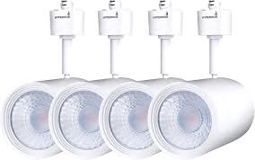 Amazon Com Hyperikon Led Track Head Lighting H Type Integrated Track Light 17 5w 85w Daylight White Energy Star 4 Pack Home Improvement