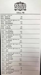 Without looking, i take a guess on what the initial college football lines are going to be for week 4. Brad Powers On Twitter Week 1 College Football Lines Are Available In Las Vegas Goldennuggetlv This Is The Earliest Release Ever Major Kudos To Gollumlv Https T Co Ijyze7yreo
