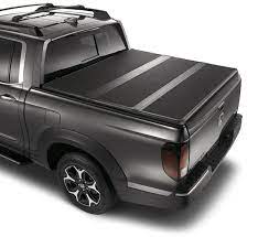Honda borrows a page from chevy and drops a load of landscaping blocks into the bed of its 2017 ridgeline truck, with interesting results. 2017 2021 Honda Ridgeline Hard Tonneau Cover Includes Shipping 08z07 T6z 101f