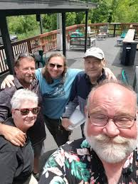 Enjoying the evening Mark Hanson