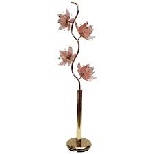 Maybe you would like to learn more about one of these? Italian Golden Brass And Murano Glass Lotus Floral Floor Lamp 1970 For Sale At 1stdibs