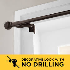 Smart Rods Twist And Shout No Drill Adjustable Window Curtain Tension Rod Walmart Com In 2020 Window Curtain Rods Hanging Curtain Rods Curtains Without Drilling