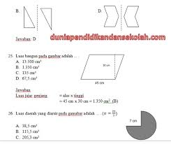 Download soal uts matematika kelas 6. Prediksi 3 Paket Soal Plus Kunci Jawaban Dan Pembahasan Usbn 2018 Matematika Sd Mi Kelas 6 Dunia Pendidikan