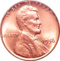 1956 Wheat Penny Value Cointrackers