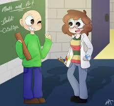 Baldi S Basics In Education And Learning играть онлайн бесплатно At Math And Art By Misyonanka Bad Teacher Bendy And The Ink Machine Learning