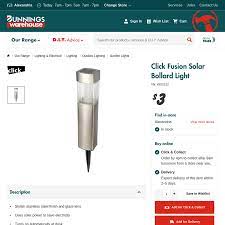 We did not find results for: Click Fusion Solar Bollard Light 3 Was 6 90 Stainless Steel Mini Solar Bollard Led Light 1 Was 2 Bunnings Ozbargain