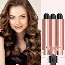 Amazon.com: NOATOKE 5 in 1 Curling Iron Set, Curling Wand Set with  Changeable Attachment including Triple Barrel Hair Waver 0.4” 0.75” 1”  Curling Iron and 1.25” Curling Brush Ceramic Barrel Wand for