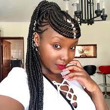 Pretty Caroline Mutoko A Kenyan Radio Presenter Giving Us Hair Inspiration With Th African Braids Hairstyles African Hair Braiding Styles Cool Braid Hairstyles
