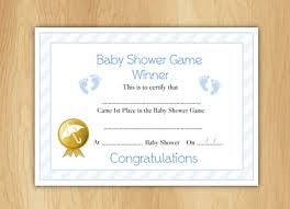 The webs easiest quiz maker. Baby Shower Winner Certificates Pack Of 8 Neutral 1 79 Picclick Uk