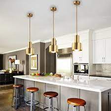Feeling a bit confused on how to hang your pendant lighting over your kitchen island?! Lukloy Copper Pendant Light Dining Room Kitchen Island Led Brass Hanging Lamp Kitchen Lighting Fixture Loft Bedside Hanglamp Pendant Lights Aliexpress