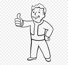 Fallout coloring book unique fallout coloring book coloring pages. Banner Library Stock Fall Out Boy Coloring Page By Fallout For Vault Boy Hd Png Download 500x734 478559 Pngfind