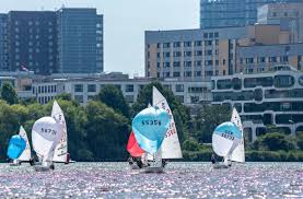 The laser radial is a variant of the laser standard, with shorter mast and reduced sail area. North German Sailing Association