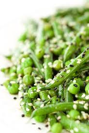 Sesame Ginger Green Bean Salad Recipe Green Bean Salads Green Beans Ginger Green Beans