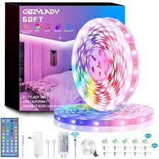 10 best led strip lights july 2021 results are based on. Led Lights Strip For Bedroom Cozylady Ultra Long Music Led Strip Lights 50ft For Room Decor Bedroom Decor Children S Room Best Buy Canada