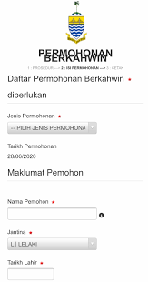 Berikut adalah tahapan yang harus dilakukan calon pengantin saat mendaftar layanan pencatatan nikah secara online Cik Suka Taip Cara Permohonan Nikah Di Pulau Pinang