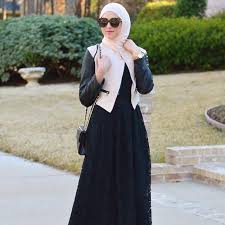 صور احدث فساتين سهرة جديدة ناعمة 2016 للمحجبات ميكساتك Hijab Fashion Fashion Abayas Fashion
