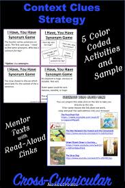 Teach Context Clues Teacher Task Cards Cross Curricular 40 Cards Grades 1 6 Context Clues Context Clues Task Cards Upper Elementary Social Studies