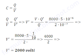Fizica formule teorie probleme gimnaziu clasa 6 7 8 liceu electricitate pagina 1 map chart map screenshot. Formule Online Probleme Si Exercitii Rezolvate Aducand Pe Un Corp Metalic Izolat O Sarcina Electrica Q 2 10 7 C Potentialul Sau Devine V 8000 V Ce Potential V Va