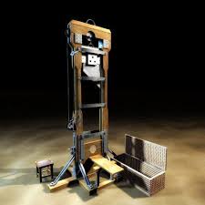 Guillotine 3d Model 3d Model Model Near Dark