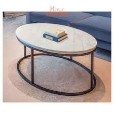 In addition, the classic small oval coffee tables are perfect for the effect of wood artificial aging. China Hot Selling Modern Hotel Side Small Oval Simple End Table China End Table Coffee Table
