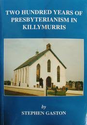 Publisher Killymurris Presbyterian Church Open Library