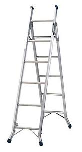 Find deals on products in ladders on amazon. Werner Triple 3 Way 12 Tread Combination Ladder Diy At B Q
