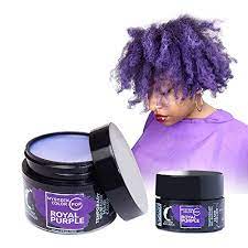 You can use this product as you would a gel or styling cream to add color and definition to dry hair. Mysteek Color Pop Temporary Hair Color For Dark Hair Or Light Hair Natural Hair Coloring With No Hair Bleach Wash Out Hair Color Royal Purple 1 4 Oz Mysteek Naturals Walmart Com