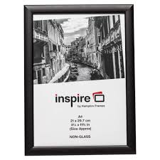 These wooden picture frame stand are freestanding with custom designs. Wooden Frame A4 Black Buy Online In Guadeloupe At Guadeloupe Desertcart Com Productid 7306479