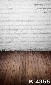 Maybe you would like to learn more about one of these? Wooden Floor Custom Background Plain White Brick Wall Backdrops